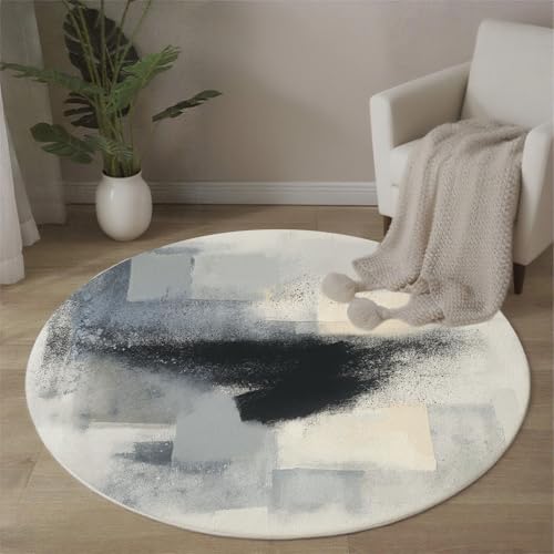 Tapis de chambre moderne au design graffiti abstrait 80cm - 2