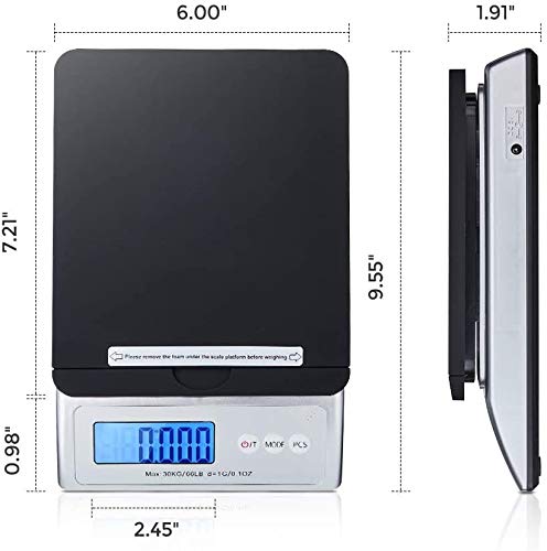 Báscula digital KingGo para envíos hasta 66 lb miniatura 4