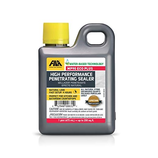 FILA Surface Care Solutions MP90 ECO PLUS High Performance Penetrating Stone Sealer, 1 PT