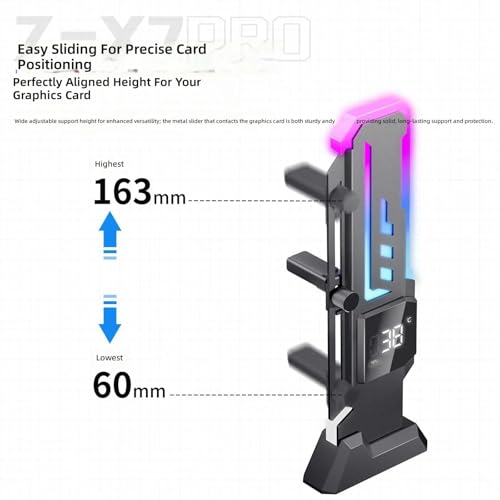 Carte vidéo avancée avec parenthèse thermique GPU pour setup gaming