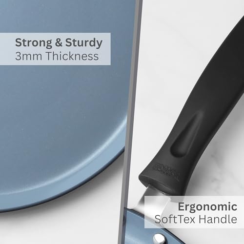 Image of Tower Cerasure Dosa Tawa 26cm Ceramic Non-Stick | Gas Induction Compatible