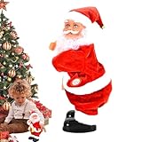 【Amplificateur de fête de vacances】Profitez d'une meilleure atmosphère festive car cette décoration twerk du Père Noël crée facilement une forte atmosphère de Noël en quelques secondes seulement