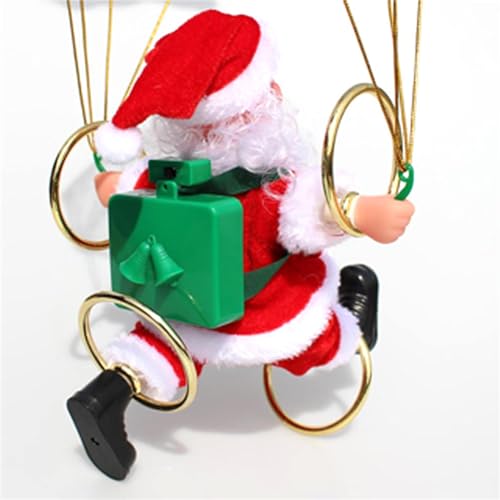 Père Noël électrique rigolo à suspendre : idée cadeau originale pour Noël - 6