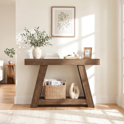 HOOBRO Entryway Table, Narrow Console Table with 2-Tier Storage - Image 2