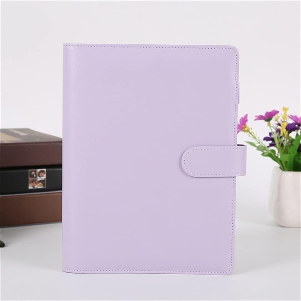 Pu Leather-Proof A5 Notebook Diary Schedule Schedule Diary Journal Binder Cute School Supplies (Color : C, Size : A5)