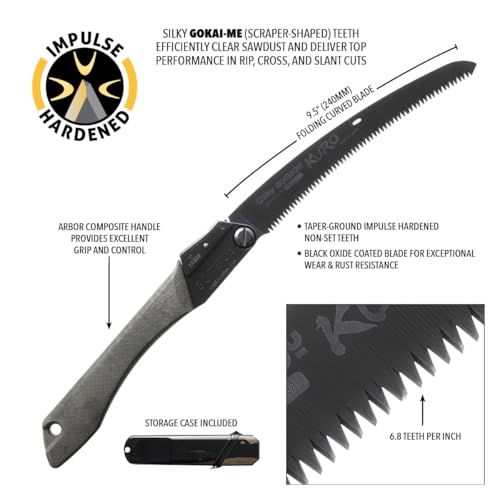 Silky GomBoy Kuro Folding Saw