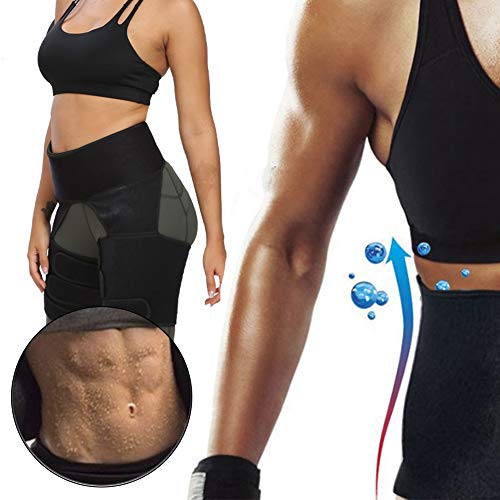 Protector para muslo y moldeador de cintura para deporte miniatura 3