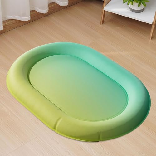Tapis pour animaux vert 2XL lit compact confort d'été