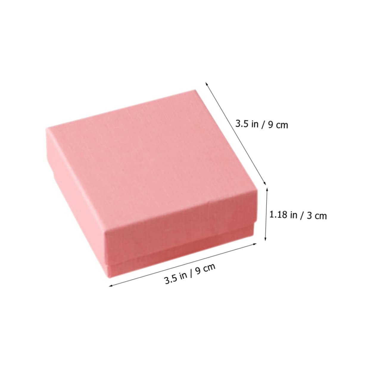 SHERCHPRY 30pezzi Scatole Cartone Per Gioielli Da Portagioie Quadrate Con Coperchio Per Orecchini Bracciali e Regali Speciali