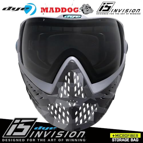 image for Maddog Dye i5 Thermal Dual-Pane Anti-Fog Lens Paintball Airsoft Mask G