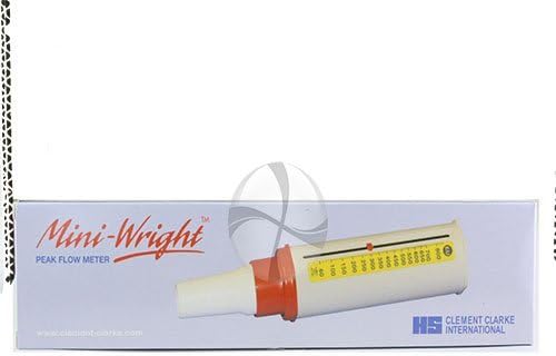 Standard Range Mini Wright Peak Flow Meter Adult by Clement Clarke International L