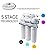 Reverse Osmosis System for Under Sink includes 5 Stage technology, Brushed Nickel Kithen Sink Faucet and High Capacity 80 GPD RO Water System