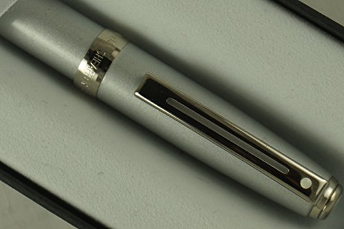 Image of Sheaffer Prelude Rollerball Pen, Silver Shimmer with Nickel Appointments with Blue Refill