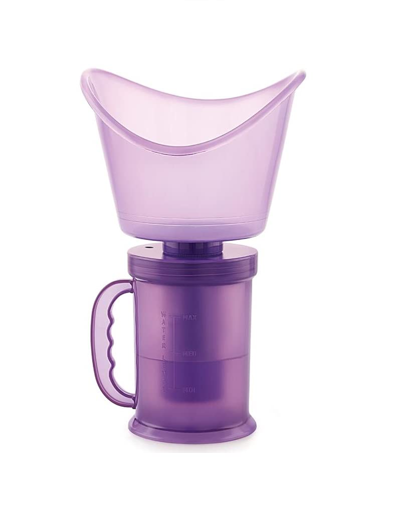 Liza 2 In 1 Steam Vaporizer, Nose Steamer, Cough Steamer, Nozzle Inhaler & Nose vaporizer machine for cold and cough (Voilet)