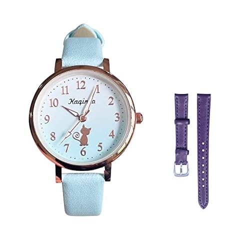 MUXIJIA Reloj de Pulsera para Niñas con Correas Intercambiables Cover