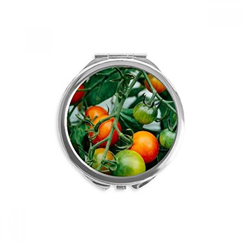 Miroir fruits frais rond de maquillage de poche pour un cadeau utile