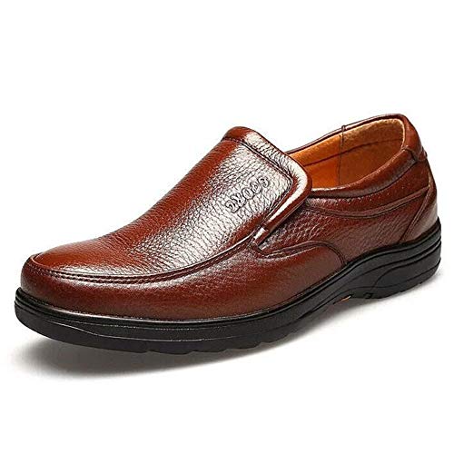Zapatos Oxford de vestir con suela antideslizante y tacón de bloque cómodo