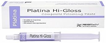 Prevest DenPro Platina Hi-Gloss Antibacterial Composite Polishing Paste - 4Gm,Multicolor