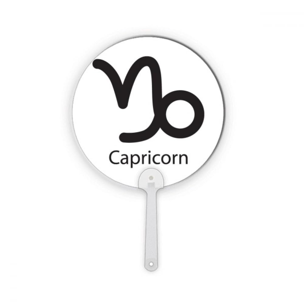 Constellation Capricorne portable en plastique rond, le cadeau d'artisanat idéal pour janvier