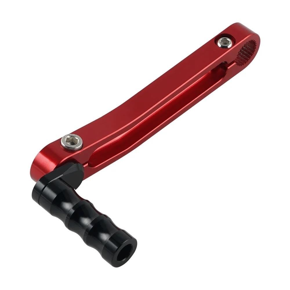 NVCPHGEDEK Motorcycle Shifter for Ducati for Monster 748 916 996 998 for Supersport 620SS 750SS 800SS 900SS 1000SS ST2 T3 T4 Reverse Shifter Gear Shift Lever Peg Gear Shift Lever(Red)