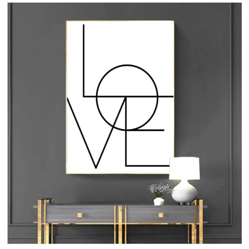 Impression leinwand nordique de qualité premium avec cadre interne en bois