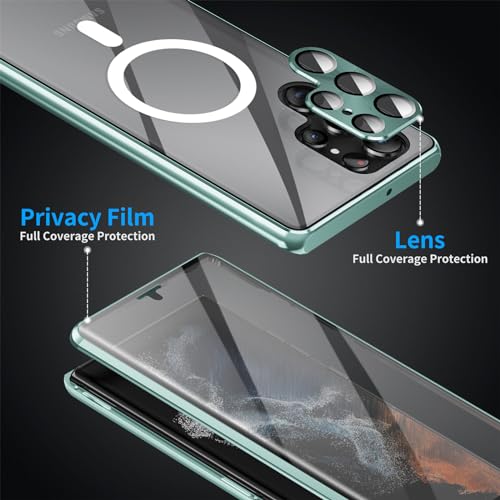 Coque aimantée Samsung S21 Plus pare-chocs métal luxe - 5