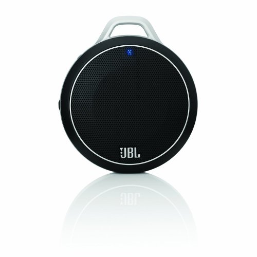 JBL Ultra-Portable Speaker with Built-In Bass Port and Wireless Bluetooth Connectivity (Black)