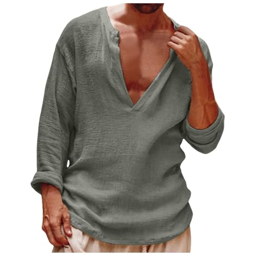Tee shirts hauts en coton élasthanne vert mélange style chemise hawaïenne