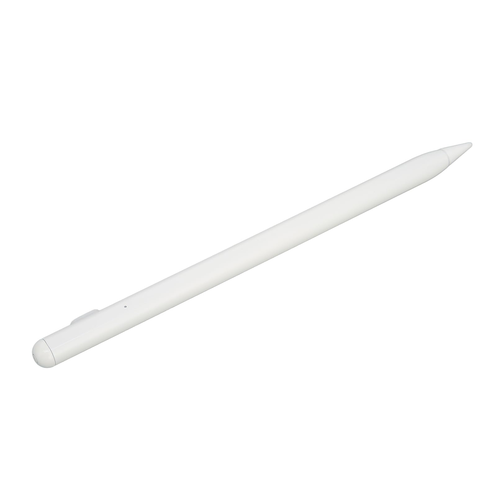 Lápiz Capacitivo para Tableta Lápiz óptico Magnético Recargable Fácil de Usar para Dibujar Grabación Aprendizaje Aleación de Aluminio Blanco para Tabletas
