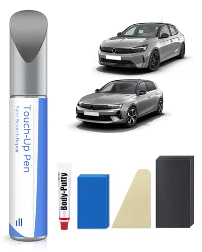 Kit de Pintura de Reparación Perla Gris Cuarzo Z10A/10A para Opel – Exactitud de Color – Reparación de Arañazos y Quiebres