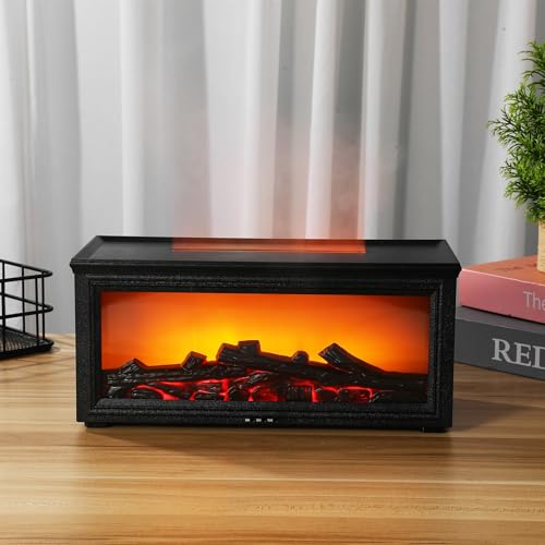 KOMBIUDA Difusor aromático eléctrico con luz LED y apagado automático miniatura 4