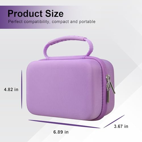 Funda rígida portátil para cámara instantánea Canboc púrpura miniatura 7