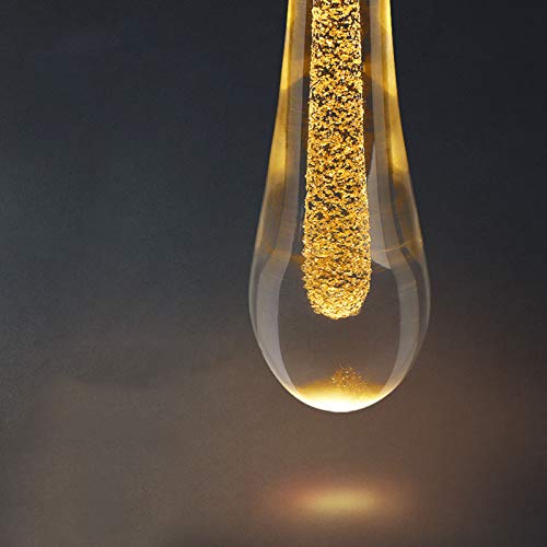 Lustre LED entièrement en cuivre avec éclairage directionnel - 3