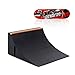 KETIEE Mini rampa per skateboard, tastiera giocattolo Skate Park Kit rampa, Finger Board Ultimate Parks puntelli per allenamento per bambini regali di compleanno