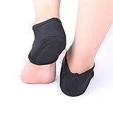 VIEEL 1 Pair Plantar Fasciitis Therapy Wrap - Plantar Fasciitis Arch Support, Relieve Plantar Fasciitis, Heel Pain, Arch Support, Plantar Fasciitis Sock (Black)
