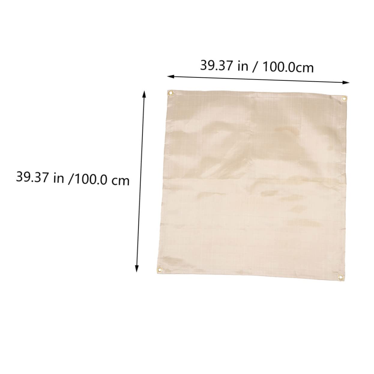 Milisten Fireproof Insulation Blanket for BBQ Camping Emergency Use Fabric Compact Storage Flame Isolation Heat Protection