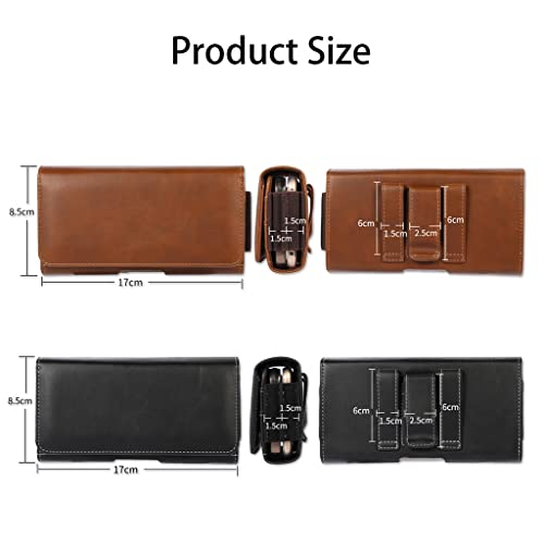 Pouch Leather Phone Holster Belt Clip Case Waist BagHanging Holster Bag Phone Case2
