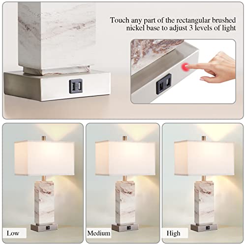 Roriano RO-8864-FBA Set Of 2 Modern Table Lamps thumb #2