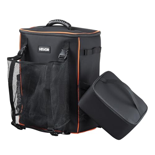 VEVOR Welding Backpack, 35.6L Welder Backpack for Tools and Helmet, 600D Polyester Extreme...