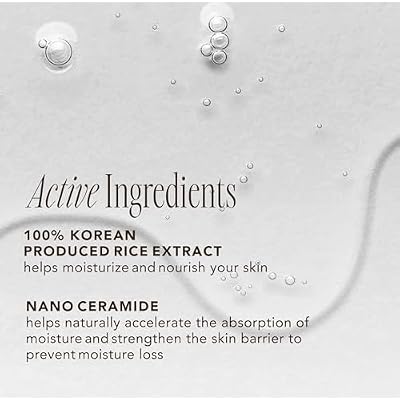 THE FACE SHOP Rice Ceramide Moisturizing Toner, Hydrating with Rice Water, Targets Dryness, Strengthens Skin Barrier, Lightweight, Korean Skin Care, 5.0 fl. oz.
