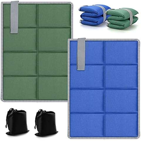 WOBENKE 2PCS Coussin de Siège Pliable Coussins Cover