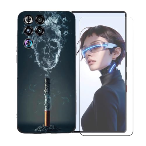 BMPNLSZ �K�p Nubia Red Magic 11S Pro+ �X�}�z�P�[�X + HD�����K���X�ɓK�����ėpTPU�ی�J�o - BST18