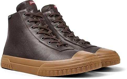 Camper Men's Modern Sneaker Bootie, Brown 009, 9 | Image 4