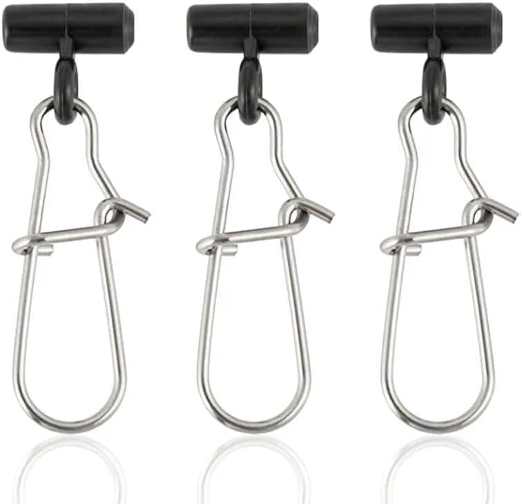 FishTrip Sinker Slides with Duo-Lock Snaps, Green, S, 50 pcs