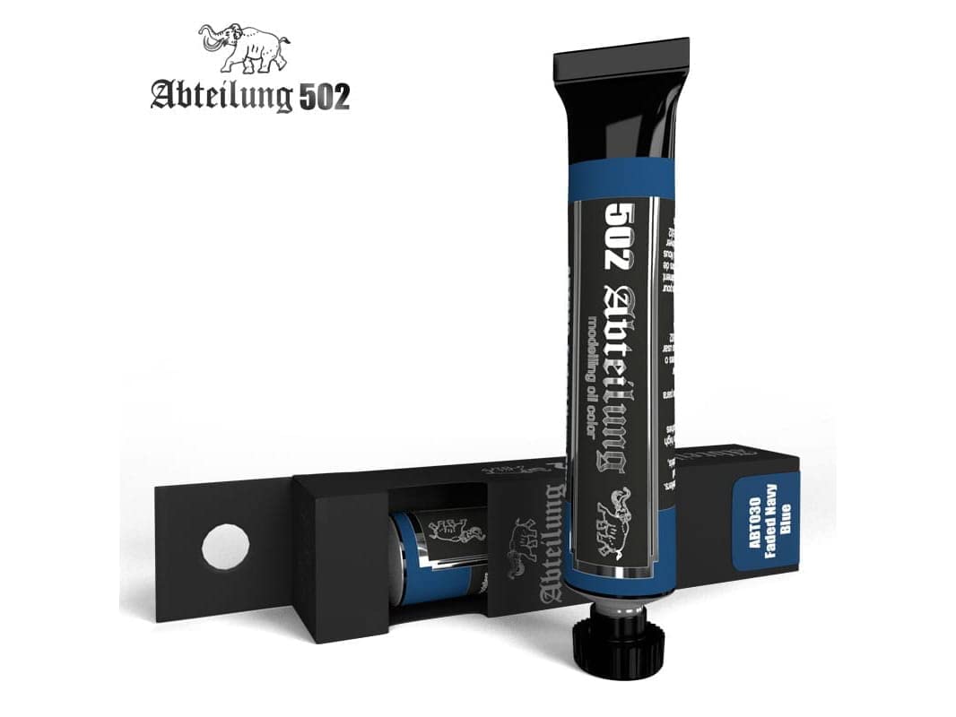 Amazon.co.jp: Abteilung 502 OIL COLOR ABT030 Faded Navy Blue (20ml