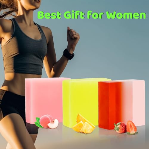 Image of 3 Pack Organic Handmade Yoni Soap Bars For Women Ph Balance, Feminine Vaginal Wash V Cleansing Bar Soap for Women, All Natural Soap Bar with Bubble Foam Net, Yoni Wash Away Odor (P+P+S)