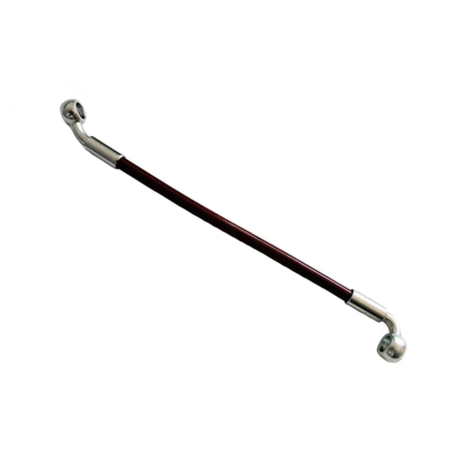 Lmnmy One Color Motorcycle Brake Clutch Line 28°90° 10Mm Banjo Motorcycle Accessories Red 10Cm-500Cm Hydraulic Brake Line Braided Oil Cable Hose For Kawasaki For Y-Amaha For H-Onda(400Cm)