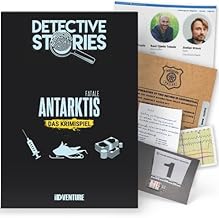 iDventure Escape Room Game - Detective Stories - Antarctic Fatale - Exciting Detective Crime Game for Adults and Children from 14 Years [1-6+ Players] - 2nd Edition