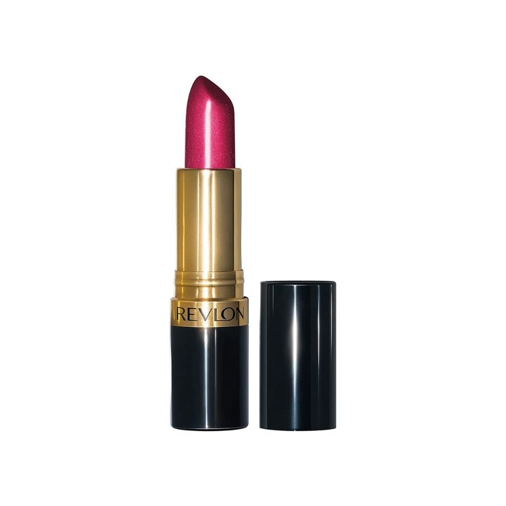 2 x Revlon Super Lustrous Pearl Lipstick 4.2g - 657 Fuchsia Fusion, Moisturising with Vivid Colour