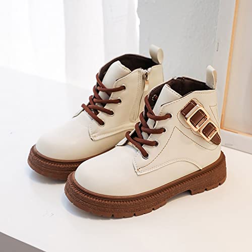 Dress Shoes Buckle Fashion Autumn And Winter Girls Boots Thick Bottom Flat Bottom Toddler Shoes Girl Boots2